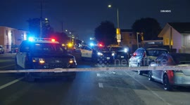 US, Los Angeles: Green Meadows Victim Shot Outside of Church