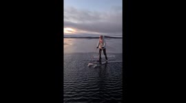 In Sweden We Skate on Water