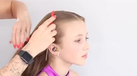 A Super Cute And Simple Half Up Half Down Hairstyle Perfect For 2025