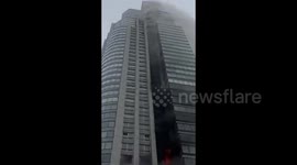 Argentina: Fire in a Buenos Aires tower: the fire took eight floors and there were 100 evacuated