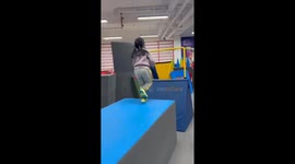 Seven-year-old girl completes extreme challenge in three minutes in China