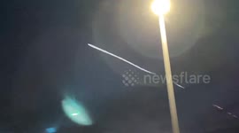 US: SpaceX Launches 23 Starlink Satellites, Illuminating Night Sky 3