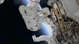 NASA astronauts complete International Space Station repairs