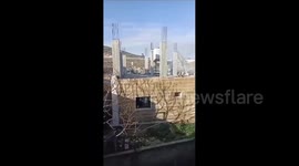 Israeli authorities demolish a house in al-Arroub refugee camp, north of Hebron