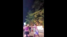 Police hunt Australian tourists who 'attacked beach bar security guards in Bali'
