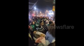 US: Eagles Fans Flock To Streets After Super Bowl LIX Win 7