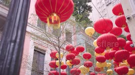 Lantern Festival celebrated in Hong Kong, China