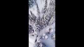 Winter Wonderland in Norway – Breathtaking Aerial Views of a Snowy Paradise