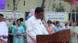 Myanmar's traditional Htamane festival celebrates generosity, unity