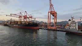 Hyperlapse Ship Departure