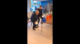 Dutch social worker uses fun games to get nursing home residents up and moving