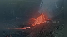 US: Kīlauea’s Lava Boils in Fiery Time-Lapse Footage