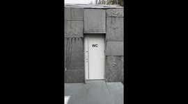 Exclusive- Norway's stunning glass-floor restroom near Skjervsfossen waterfall