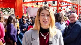 Italian vlogger explores Chinese New Year celebration in Rome
