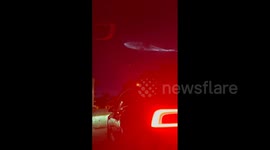 US: SpaceX Launches 23 Starlink Satellites, Illuminating Night Sky 5