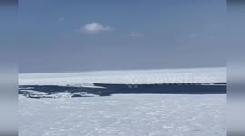 Rescue teams save 109 fisherman stuck on drifting ice in Russia