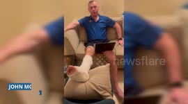 Brit tourist could lose leg after hit by scooter in Goa