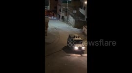 West Bank: Israeli forces raid the village of Odala, southeast of Nablus, in the West Bank