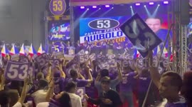 Supporters hold proclamation rally as 'pervert pastor' runs for Philippine senator