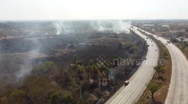 Thai farmers continue burning fields despite soaring air pollution