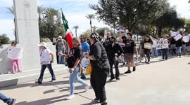 US: Demonstrators rally at State Capitol to against proposed Arizona House Bill 2099