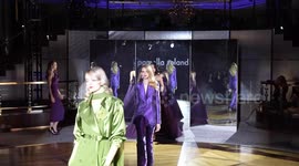 US: Pamella Roland runway show during New York Fashion Week Fall/Winter 2025