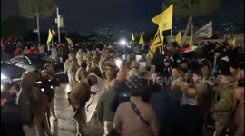Lebanon: Security forces contain mass protests after Iranian plane prevented from landing in Beirut