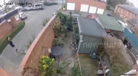 DPD driver vaults family's fence to deliver parcel - rather than knocking on door