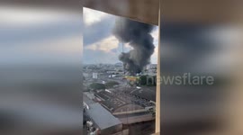 Brazil: Massive Fire Engulfs Industrial Warehouse in Sao Paulo’s Limao District