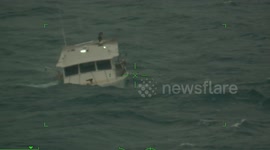 US: Coast Guard Rescues Three Mariners After Fishing Vessel Capsizes off Louisiana Coast