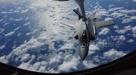 Guam: RAAF F-35As Refuel Mid-Air with USAF KC-135 During Cope North 2025 Exercise