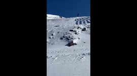 Sierra Nevada Ski Jump Faceplant Fail