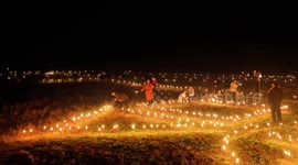 China: Residents Light Lanterns to Celebrate The Lantern Festival in Chongqing