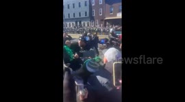 US: Philadelphia Eagles Fans Celebrate Super Bowl Win With Parade