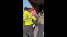 Italian plane carries 45 people out of Gaza for medical care