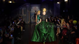 US: Zang Toi runway show during New York Fashion Week Fall/Winter 2025