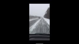 I91 Snow & Ice Storm Multi-Car Pile-Up 2.15.25