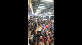 Crowds jostle moments before train station stampede killed 18 in India