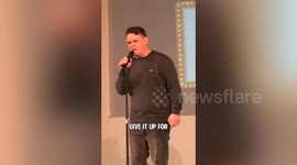 Paralympian-turned-comedian hits surgery fundraising goal at local show