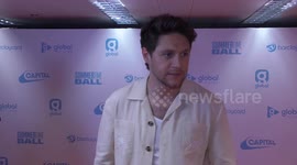 UK: Interview with Niall Horan at Wembley Stadium