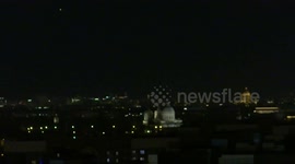 The most bright point of Venus in 2025 is seen over St Petersburg, Russia
