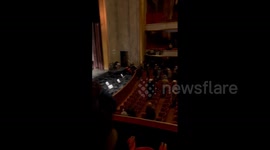 France: Fire At Champs-Élysées Theater In Paris Triggers Mass Evacuation
