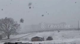 Snowstorm Hits Central Kentucky After Flooding, Creating Hazardous Conditions