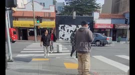 Hundreds of Latinos Marching in SF Mission-Excelsior Protesting Trump Deportations