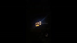 Earthquake shakes lights in homes in Delhi, India