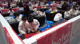 Robotex selection contest attracts over 1,500 young participants in NW China