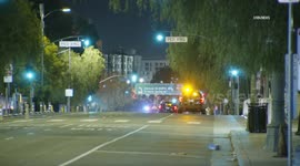 US, Los Angeles: Downtown Los Angeles Armed and Dangerous Suspect In Custody