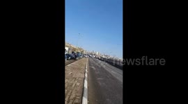 Israel: Israeli forces shut down the entrance to the town of al-Issawiya in Jerusalem, causing traffic jams