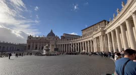 Vatican City: Pope Francis showing 'some' improvement amid hospitalization for bronchitis, Vatican says