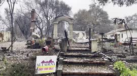 US: Flooded Streets in Altadena Stall Fire Debris Cleanup